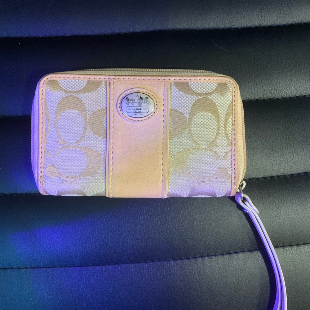 Coach wristlet